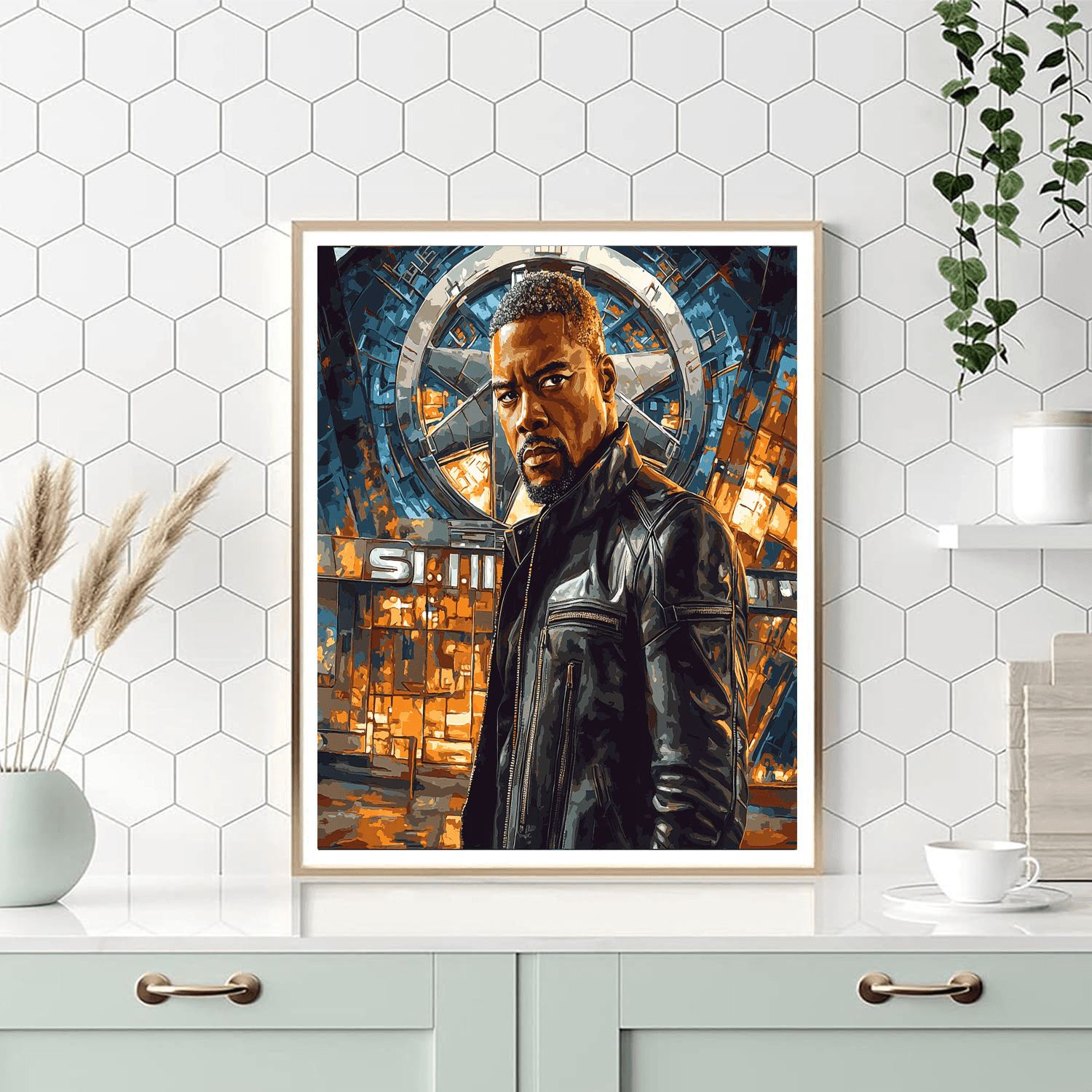 Samuel L. Jackson: The Authority Of Nick Fury DIY Paint By Numbers