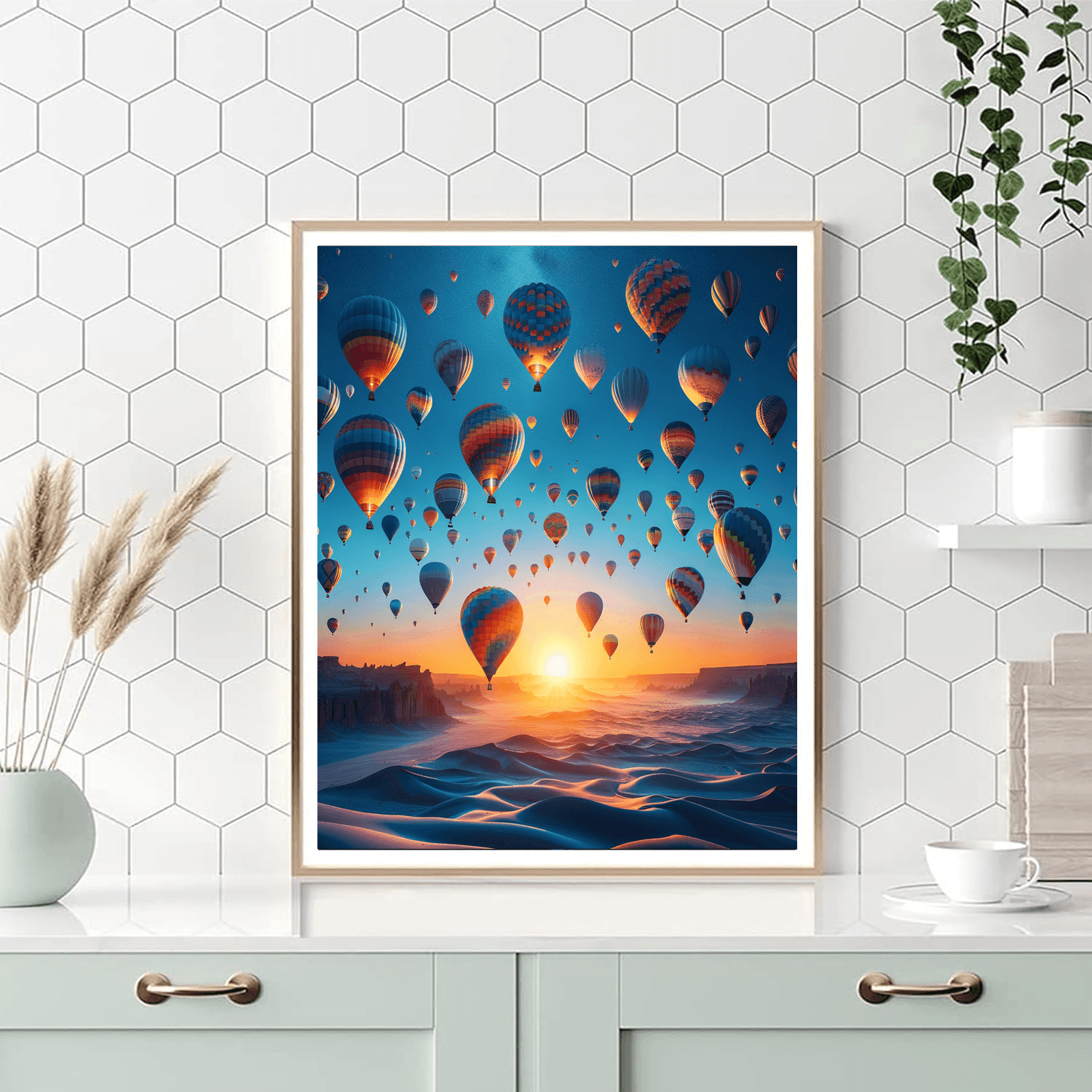 Albuquerque International Balloon Fiesta - United States Number Painting