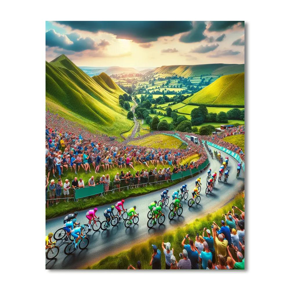 Vuelta A España Painting By Numbers Kit