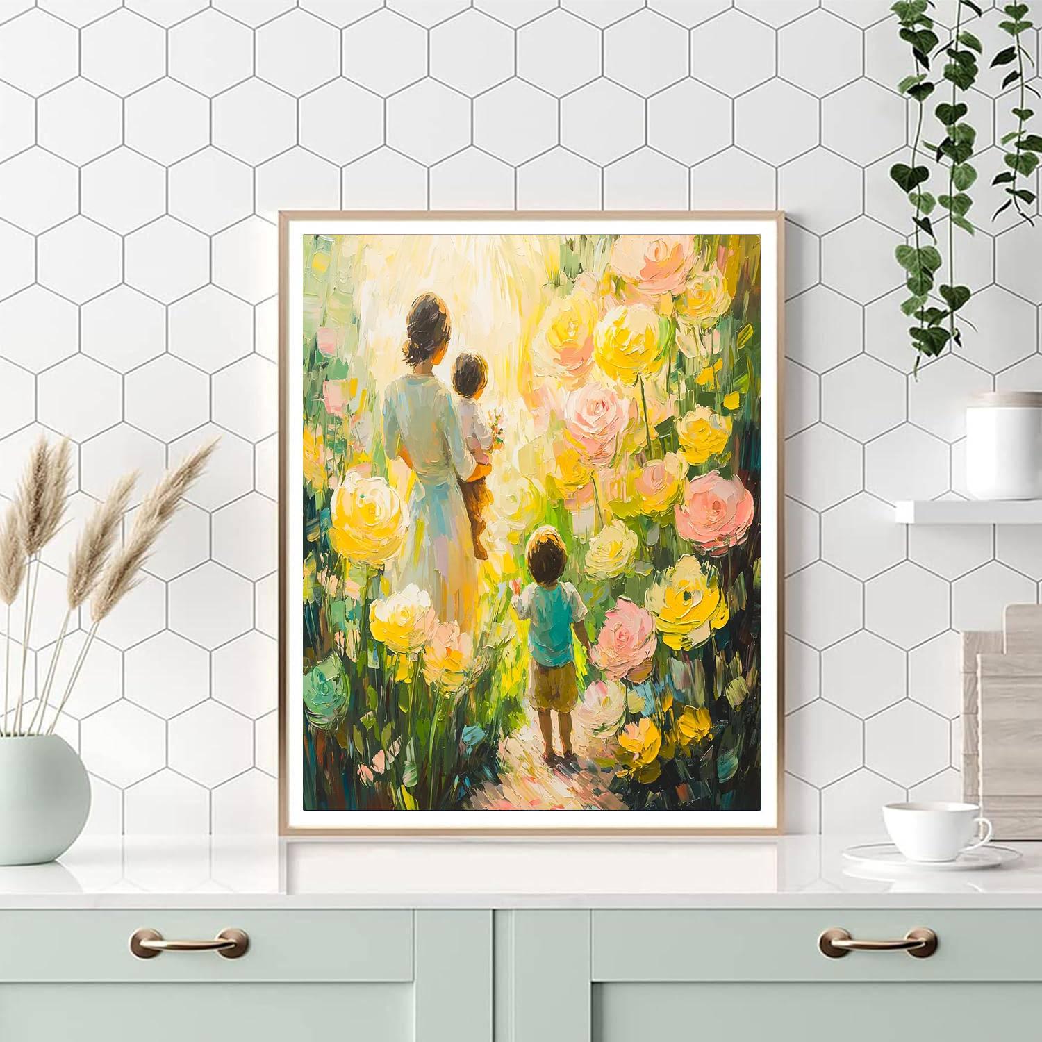 Mother Nature's Embrace Numbered Painting Kits