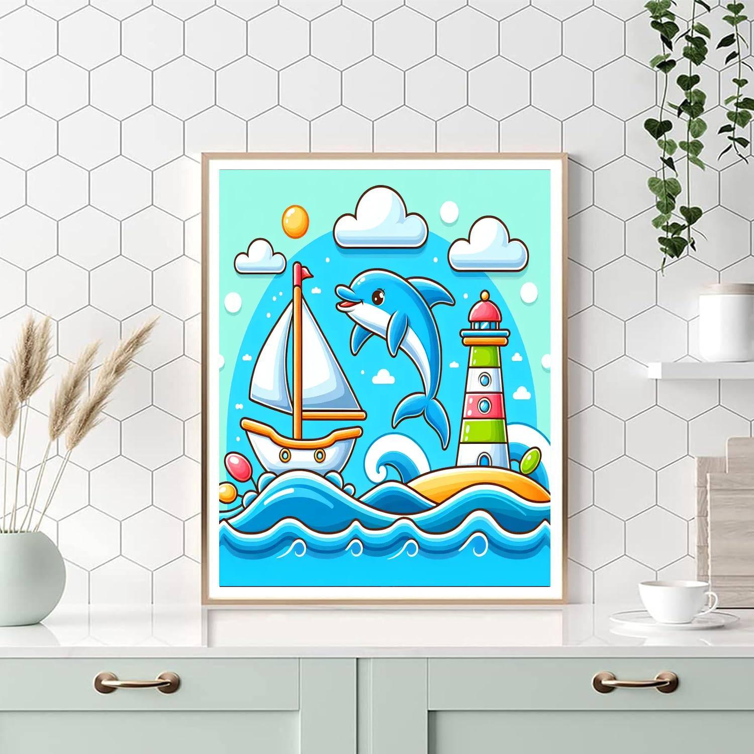Adventure On The Sea Paint By Numbers Art