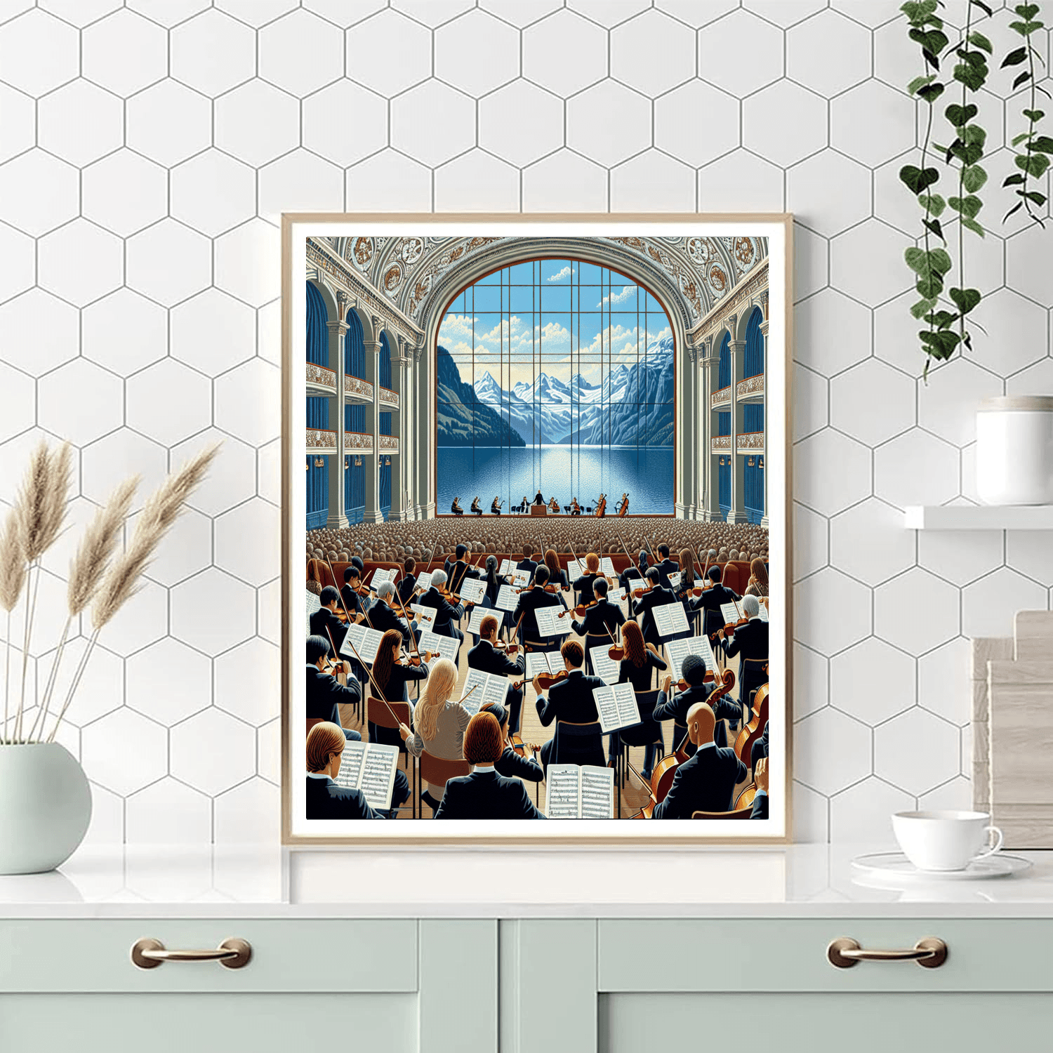 Luzern Festival - Switzerland Painting By Numbers Kit