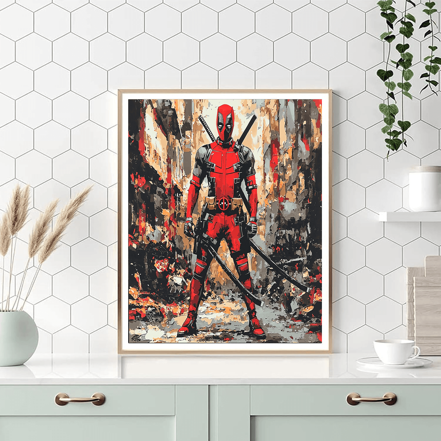 Ryan Reynolds: The Merc With A Mastery Of Mayhem Paint By Numbers Kits