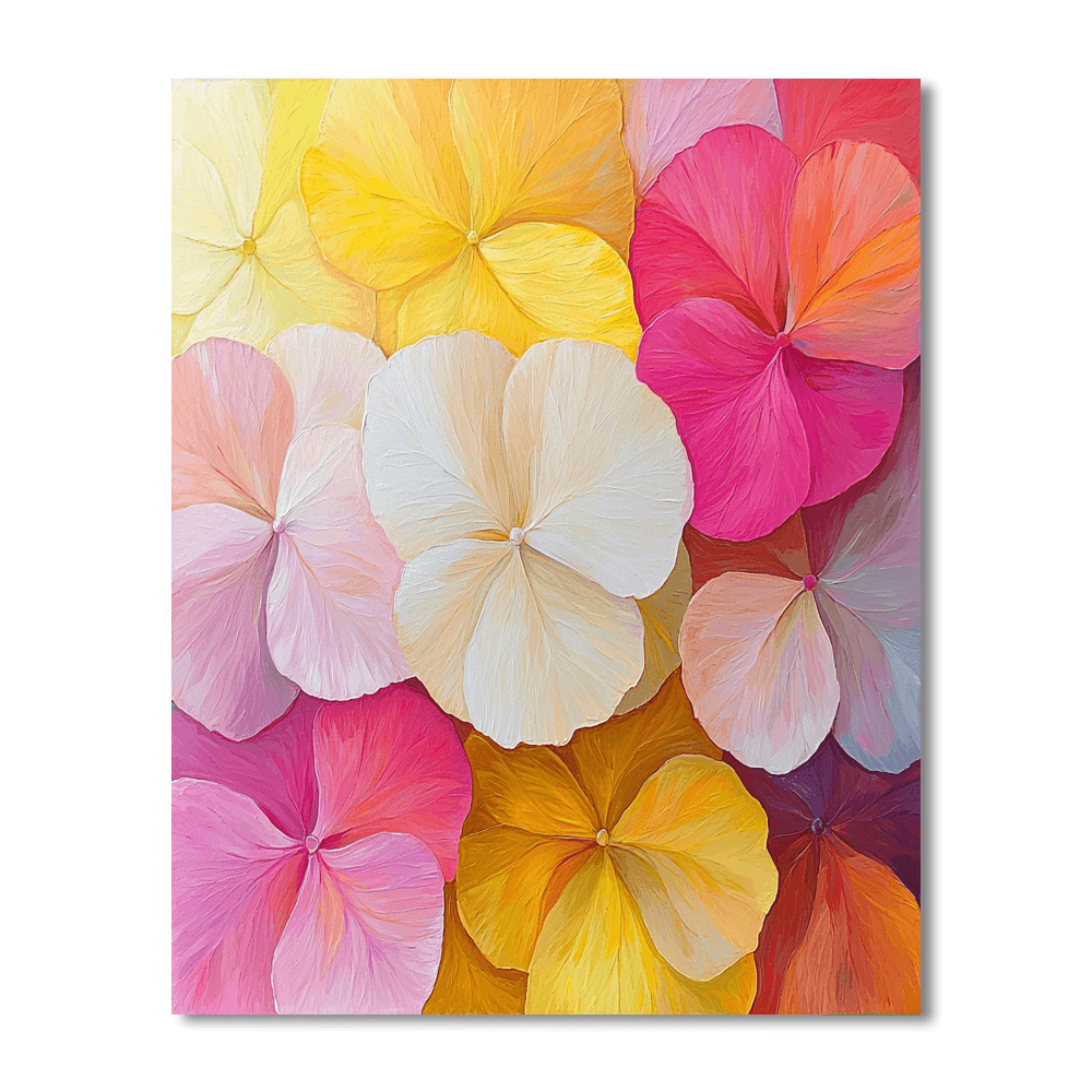 Renoir Inspired Charming Petals  Painting By Numbers Kit