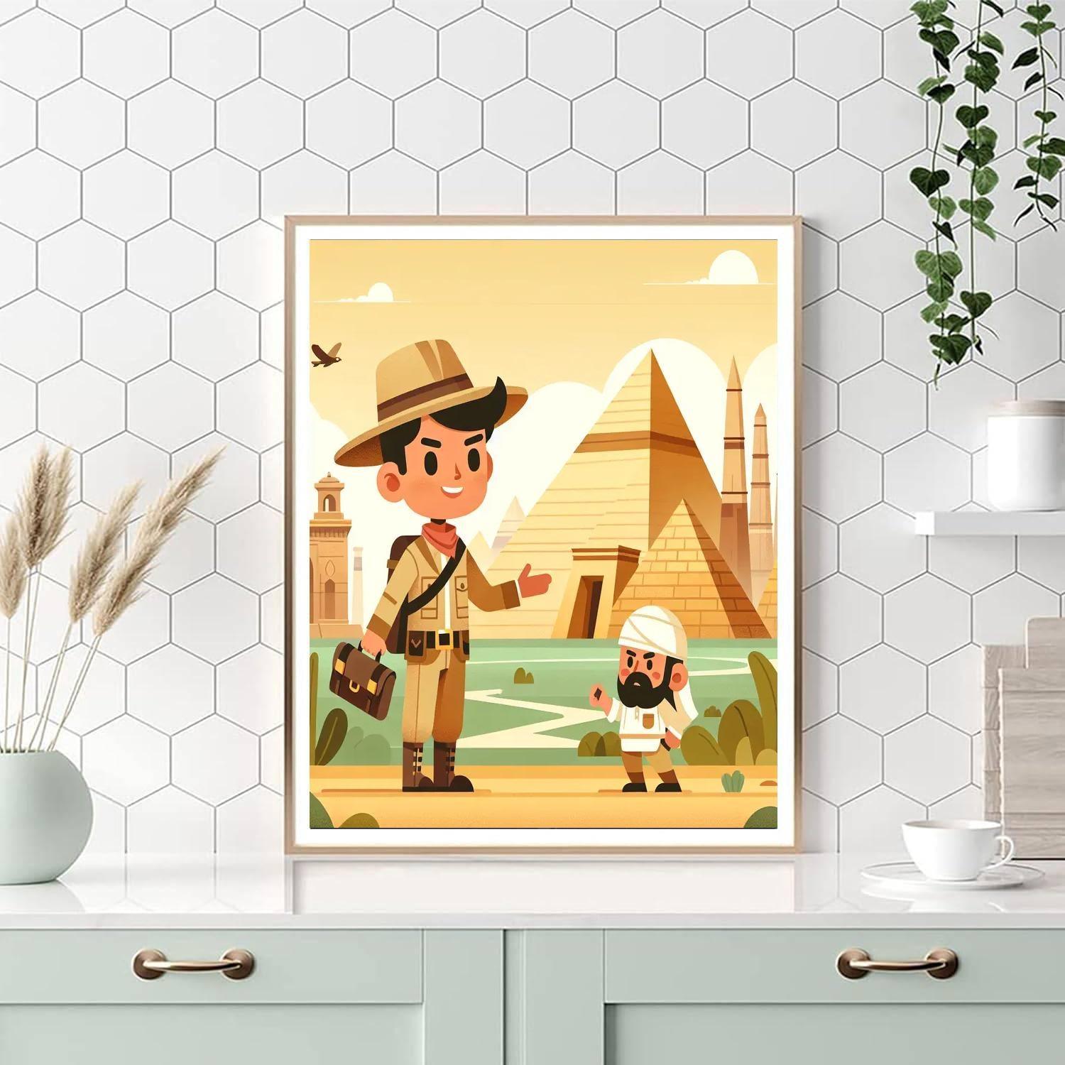 Historical Explorer's Quest Numbered Painting Kits