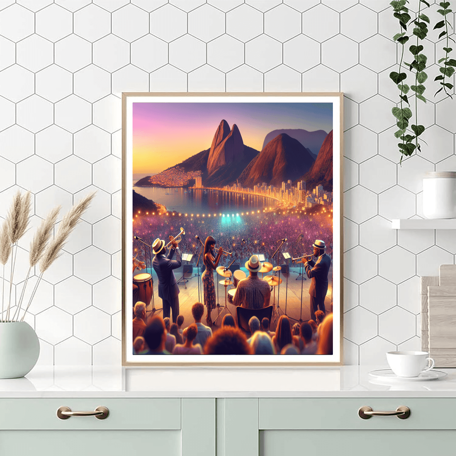 Cape Town Jazz Festival - Cape Town Paint By Numbers Art