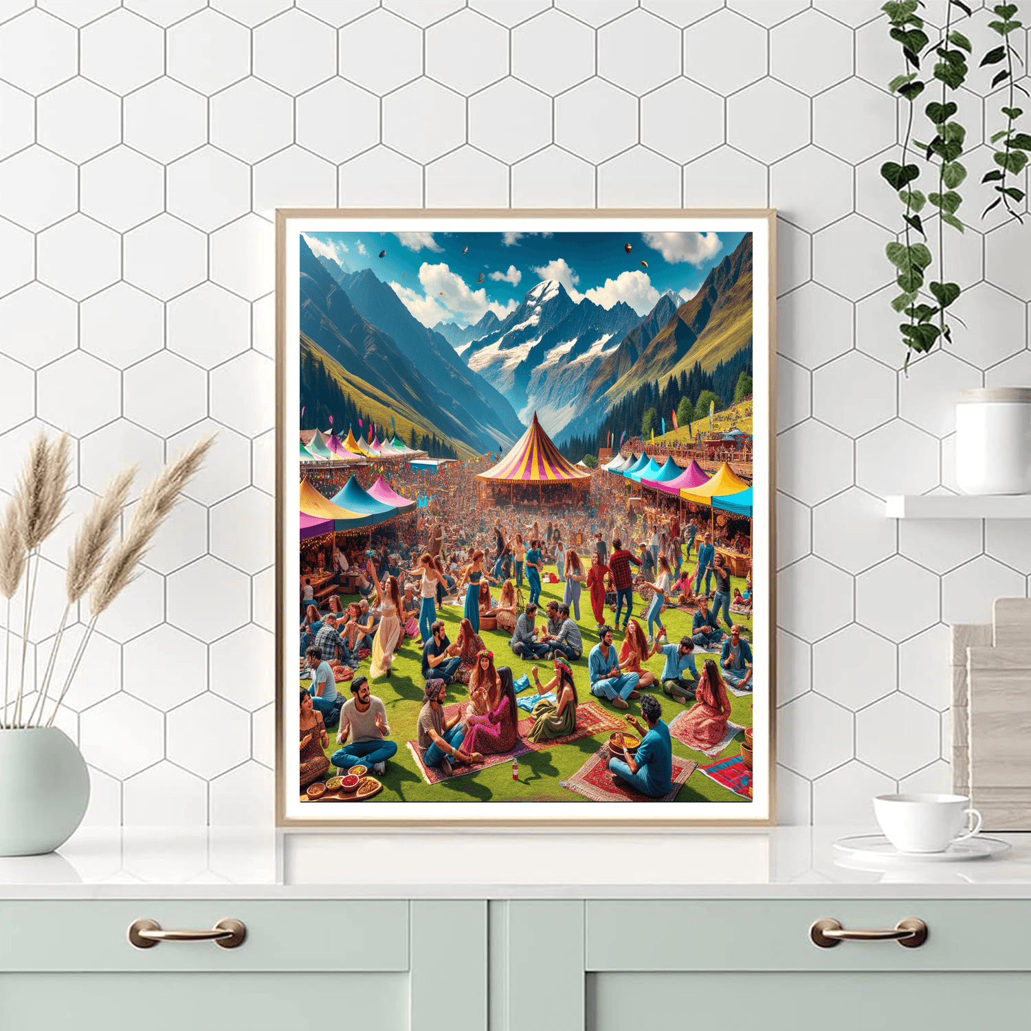 Gurten Festival - Switzerland DIY Paint By Numbers