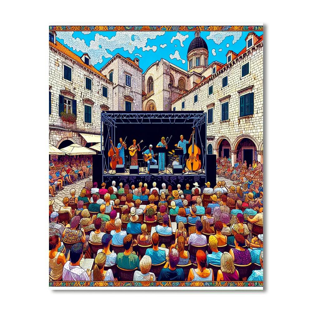 Jazz & Blues Festival - Croatia Paint By Numbers Kits