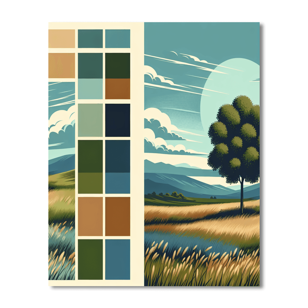 Tree Of Tranquility Paint By Numbers