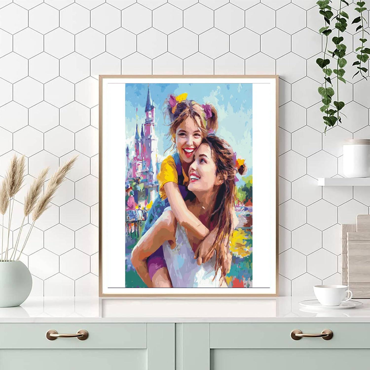 Joyful Moments At The Fair DIY Paint By Numbers