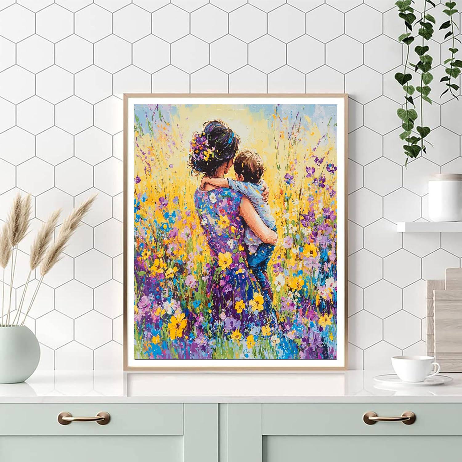 Hugs In A Field Of Dreams Paint By Number