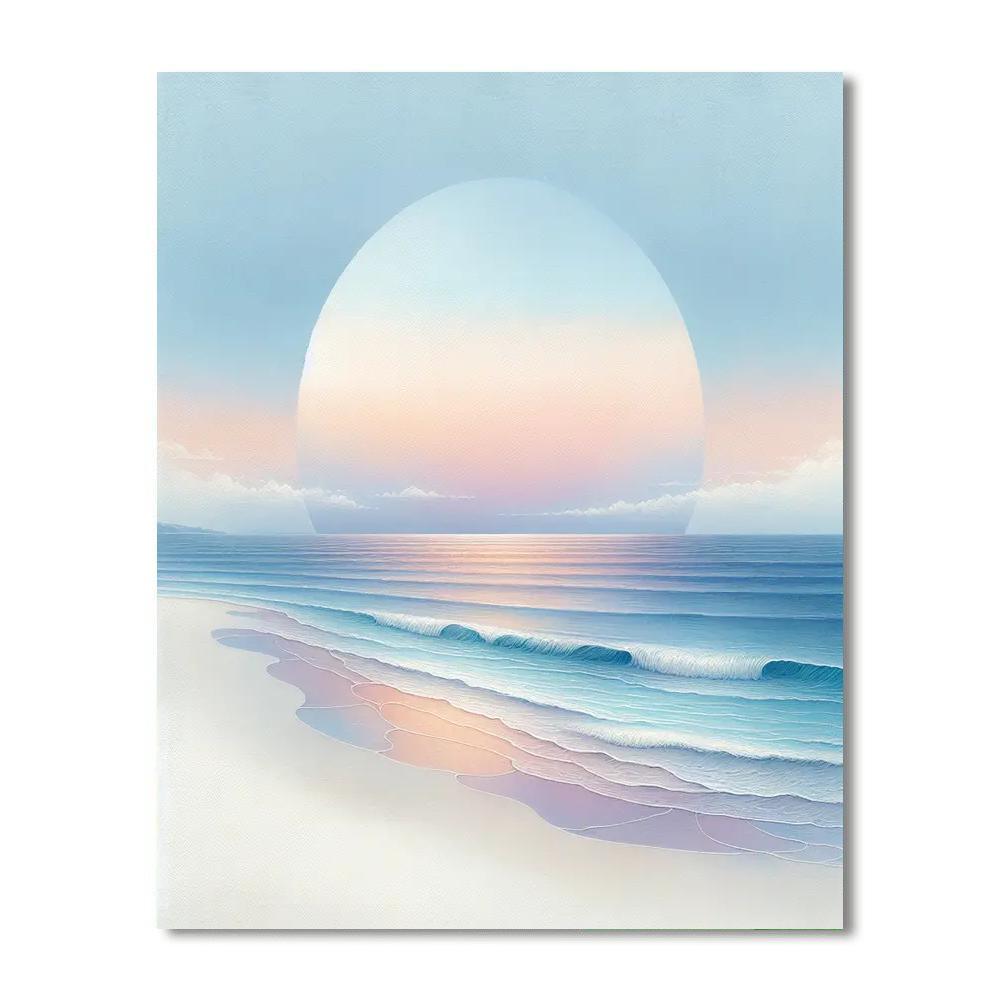 Dreamy Seascape Escape Numbered Painting Kits