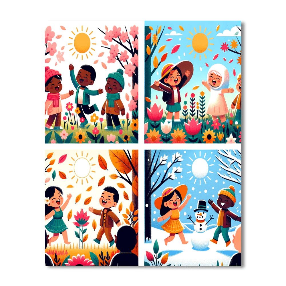 Magical Seasons Paint By Number