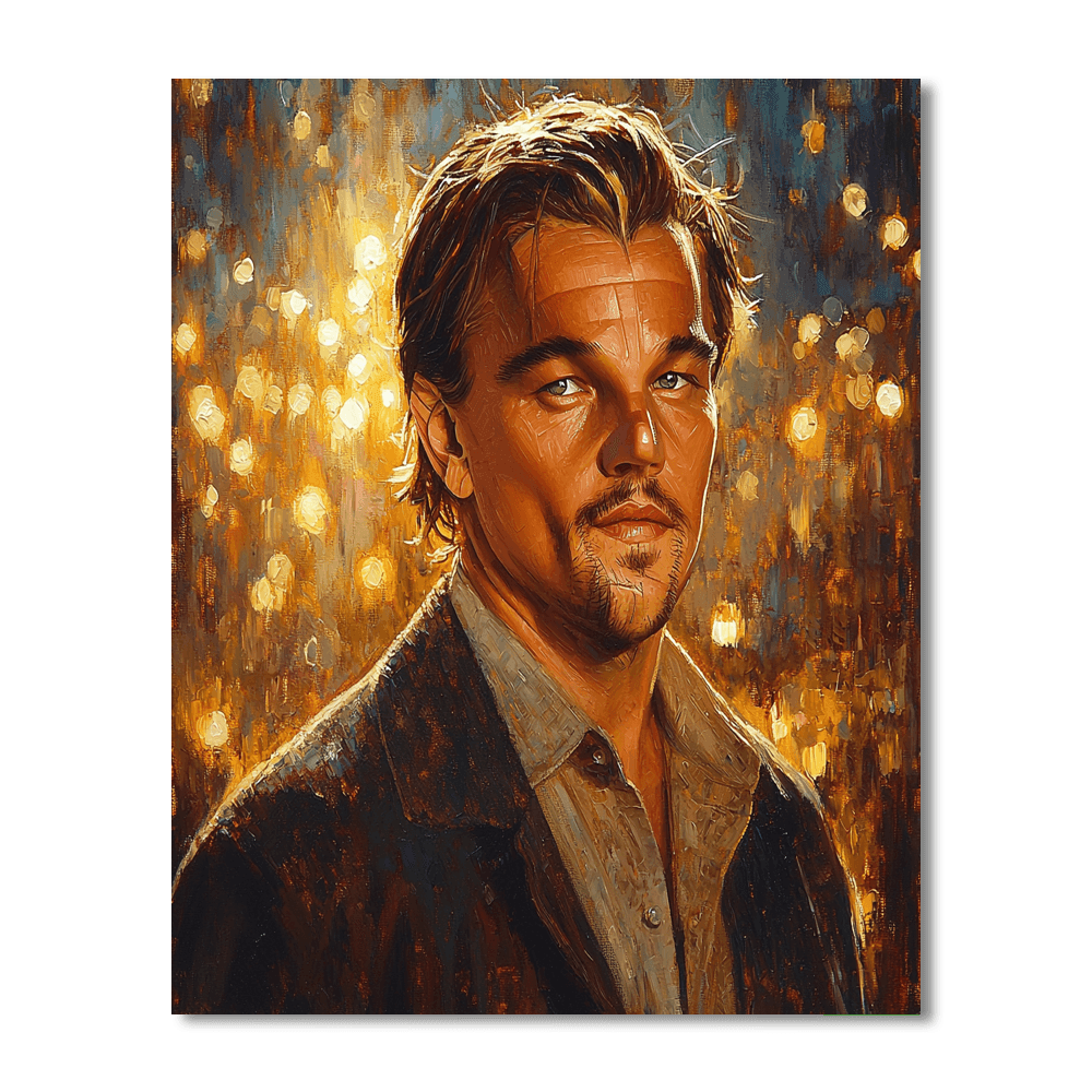Leonardo Dicaprio: Master Of The Cinematic Universe Paint By Numbers