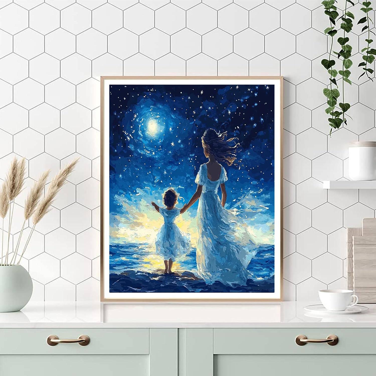 Dreams In The Night Sky Paint By Numbers Kits