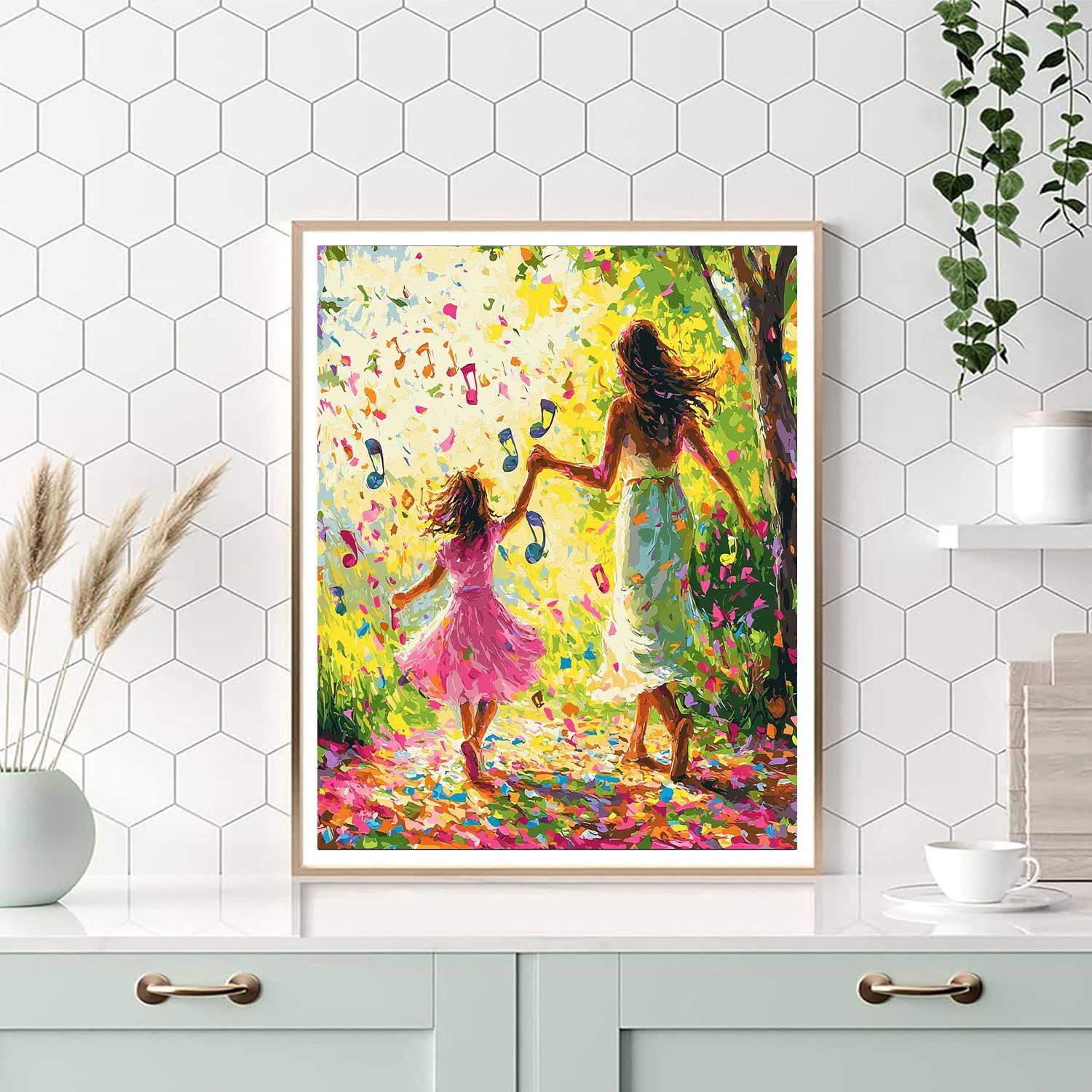 Dance Of Life Painting By Numbers Kit