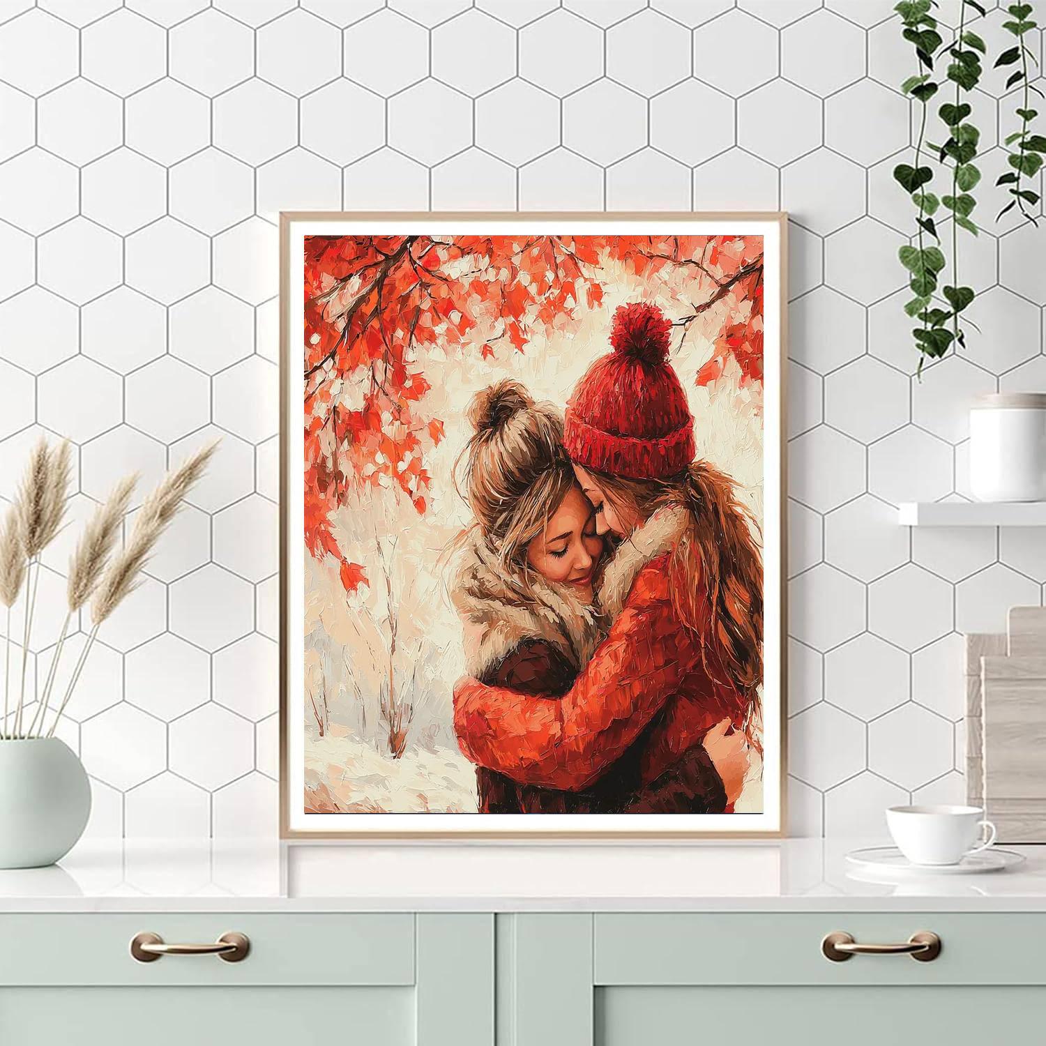 Love Across The Miles Painting By Numbers Kit