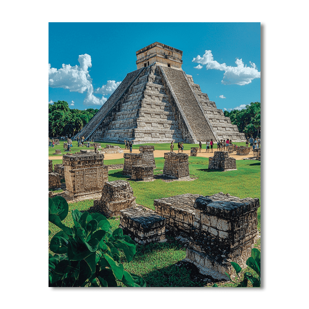 Chichén Itzá Paint By Numbers