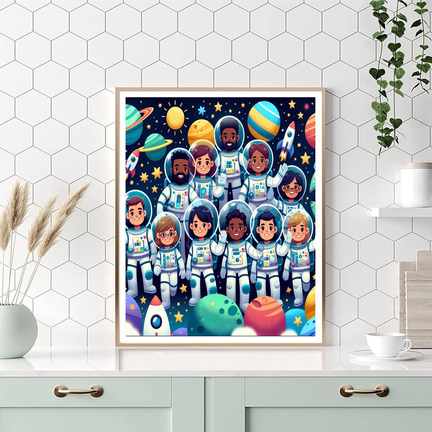 Galactic Star Explorers Paint By Color