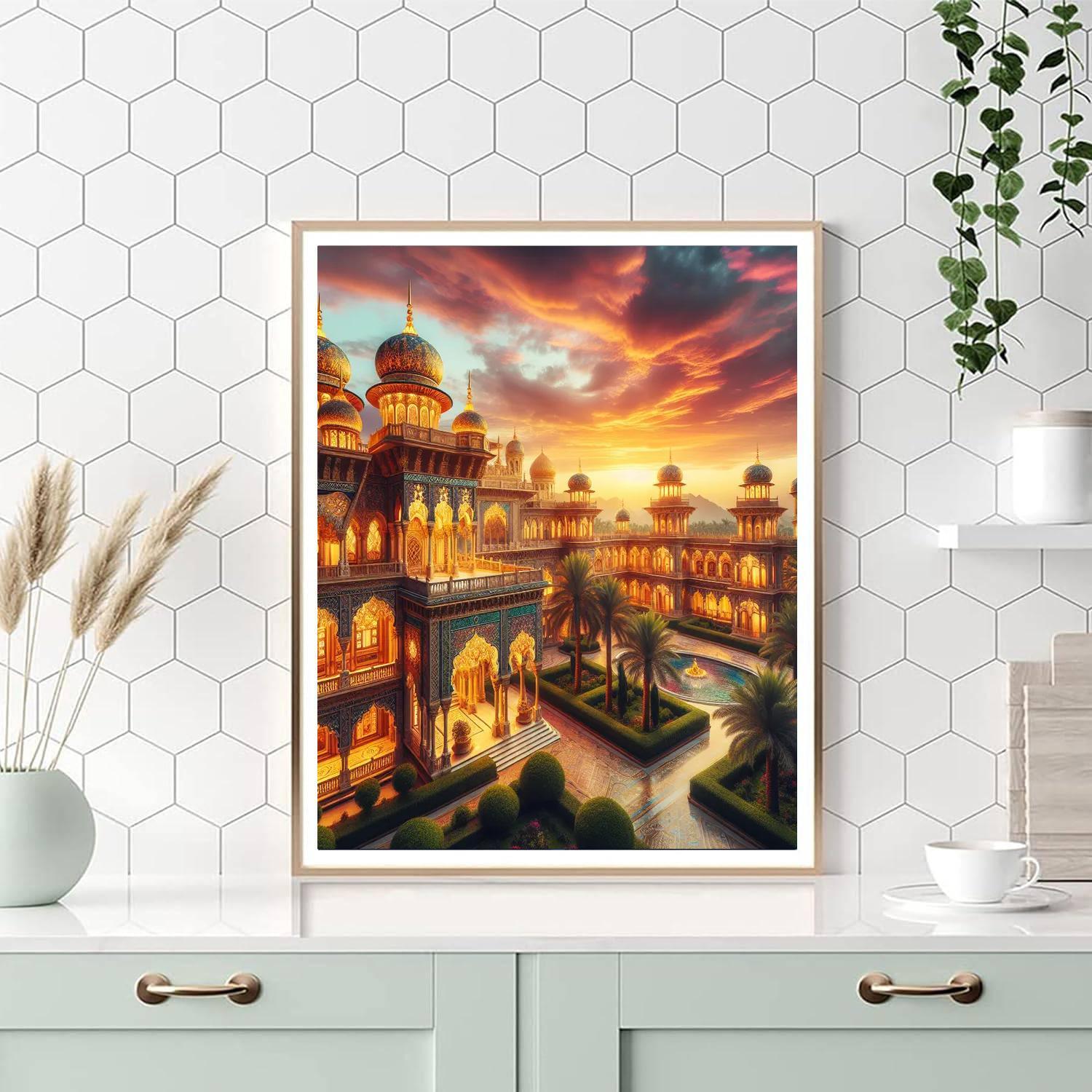 Regal Eastern Palace Painting By Numbers Kit