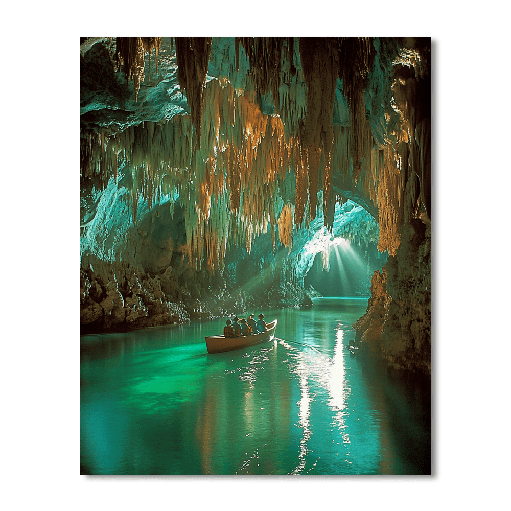 Puerto Princesa Underground River - Palawan Painting Number Kit