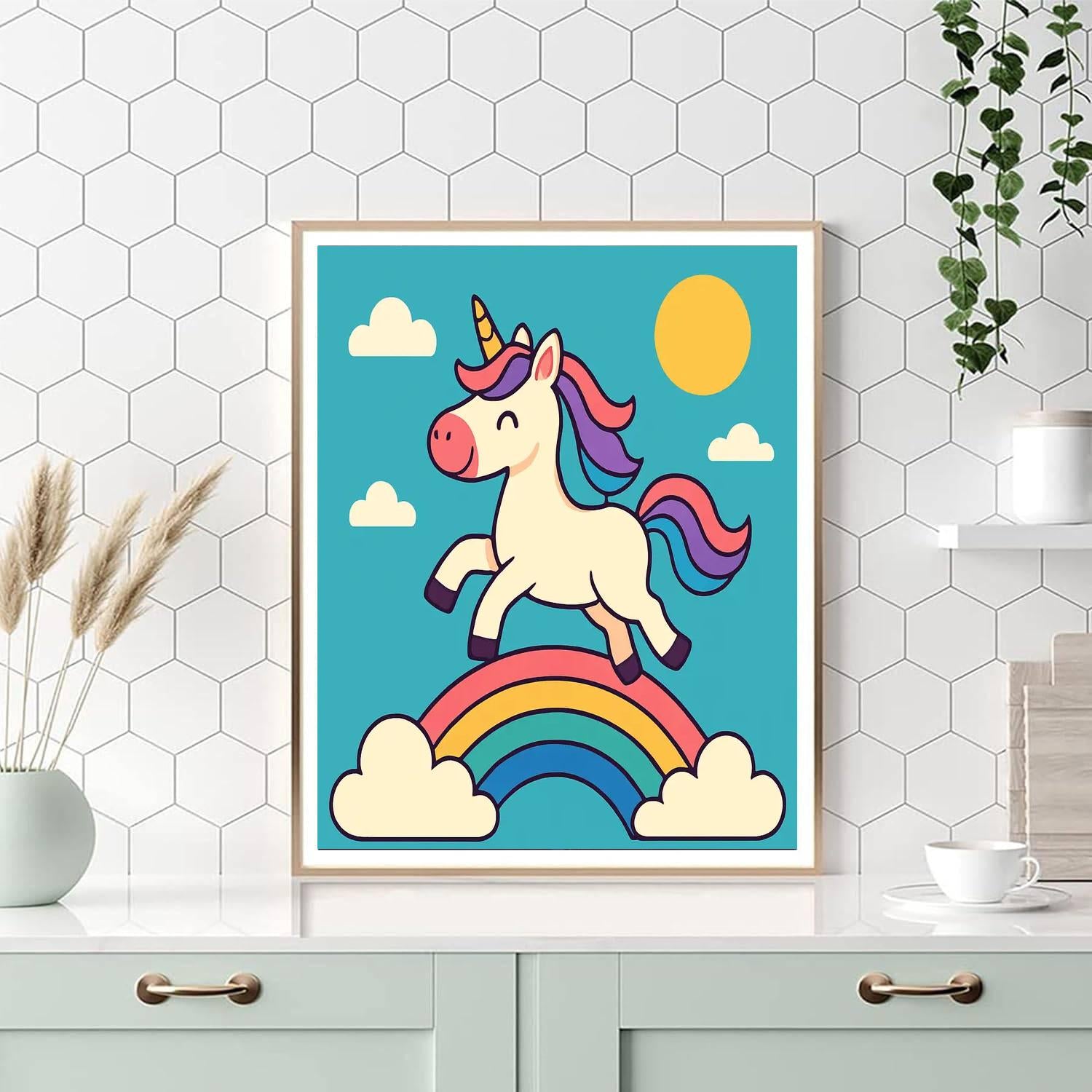 Rainbow Dreams Quest Numbered Painting Kits