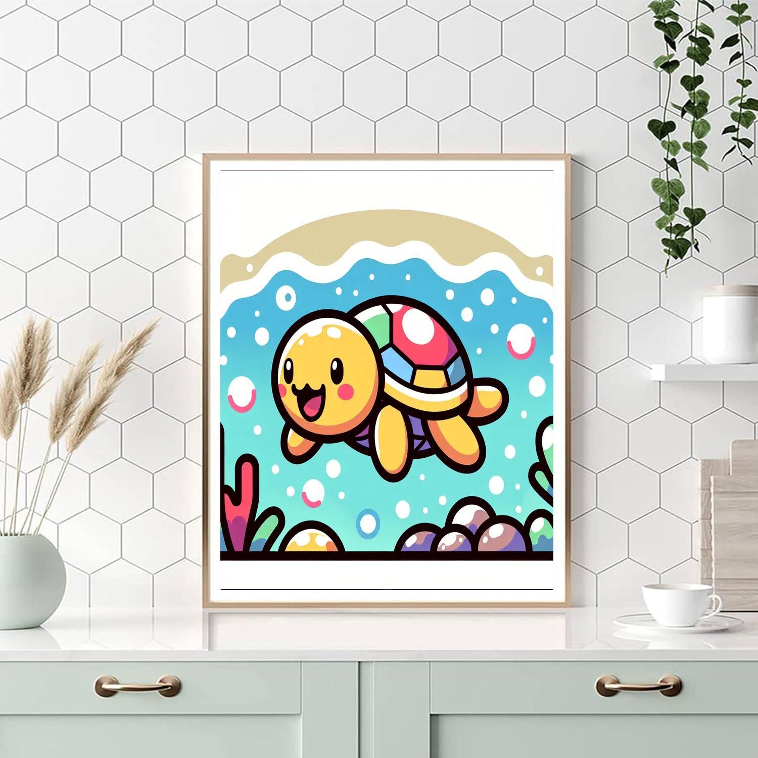 Snappy Turtle Paint By Color