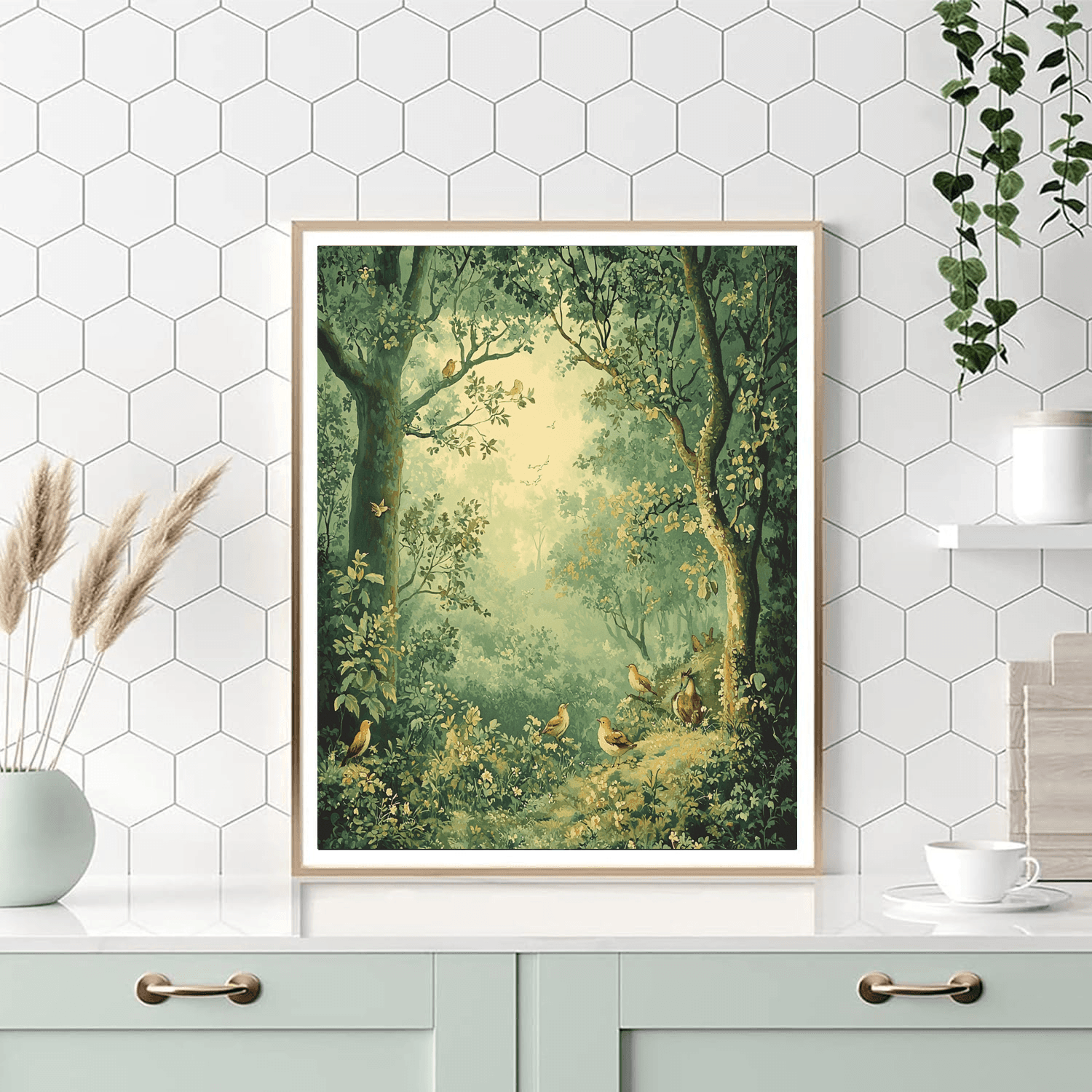 Rackham Inspired Fanciful Forests  DIY Paint By Numbers