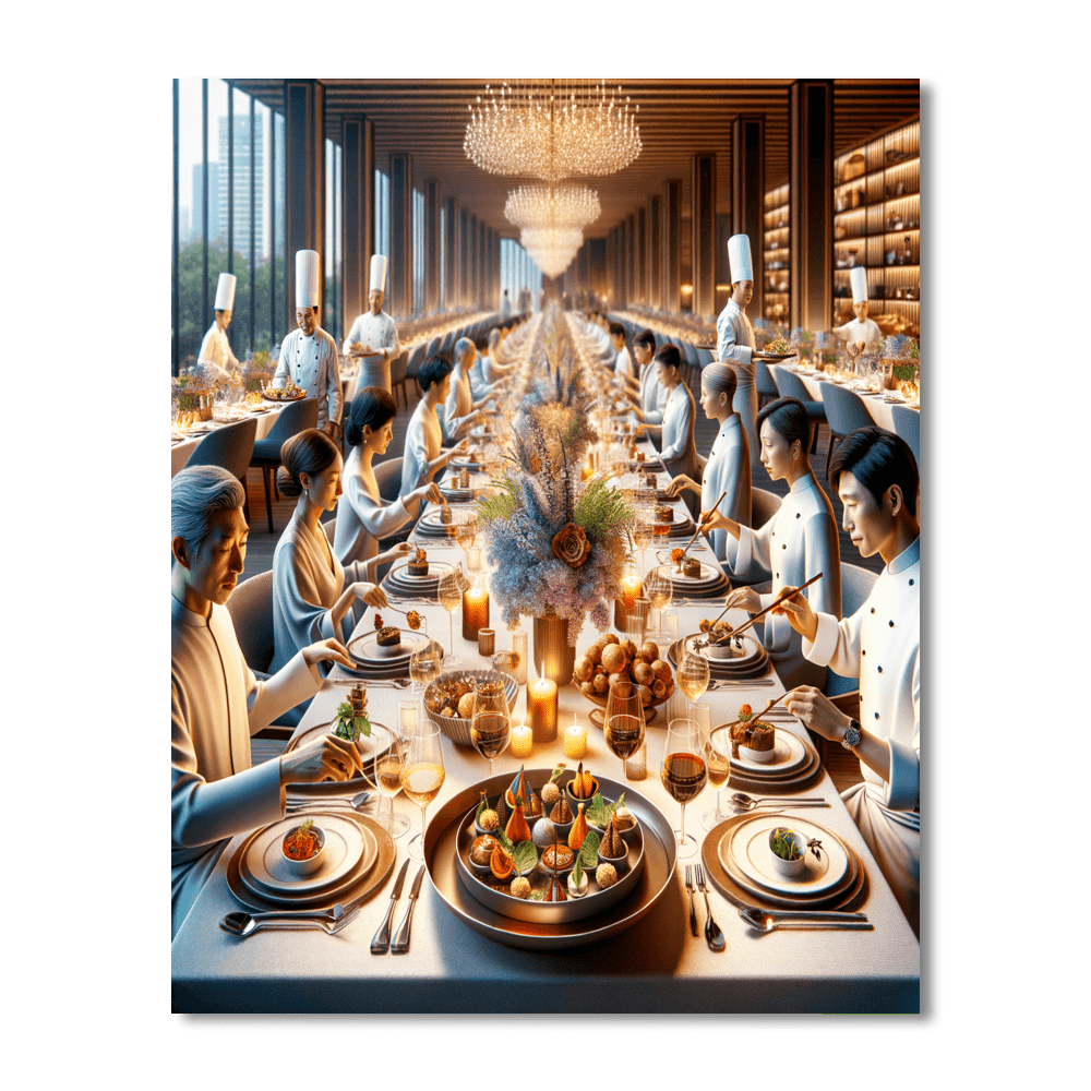 World Gourmet Summit - Singapore Paint By Numbers