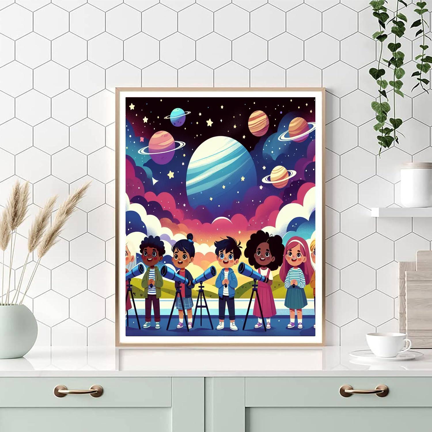 Cosmic Wonders Adventure Paint By Numbers Kits