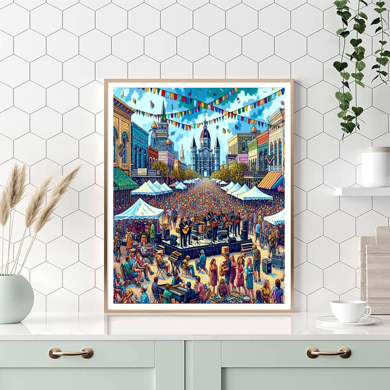 Sxsw (south By Southwest) - Austin, Usa Numbered Painting Kits