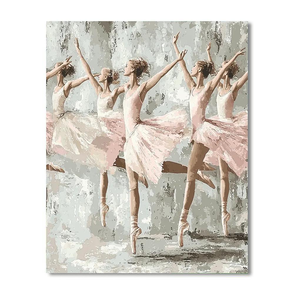 Edgar Degas Inspired Timeless Dancers  Paint By Numbers