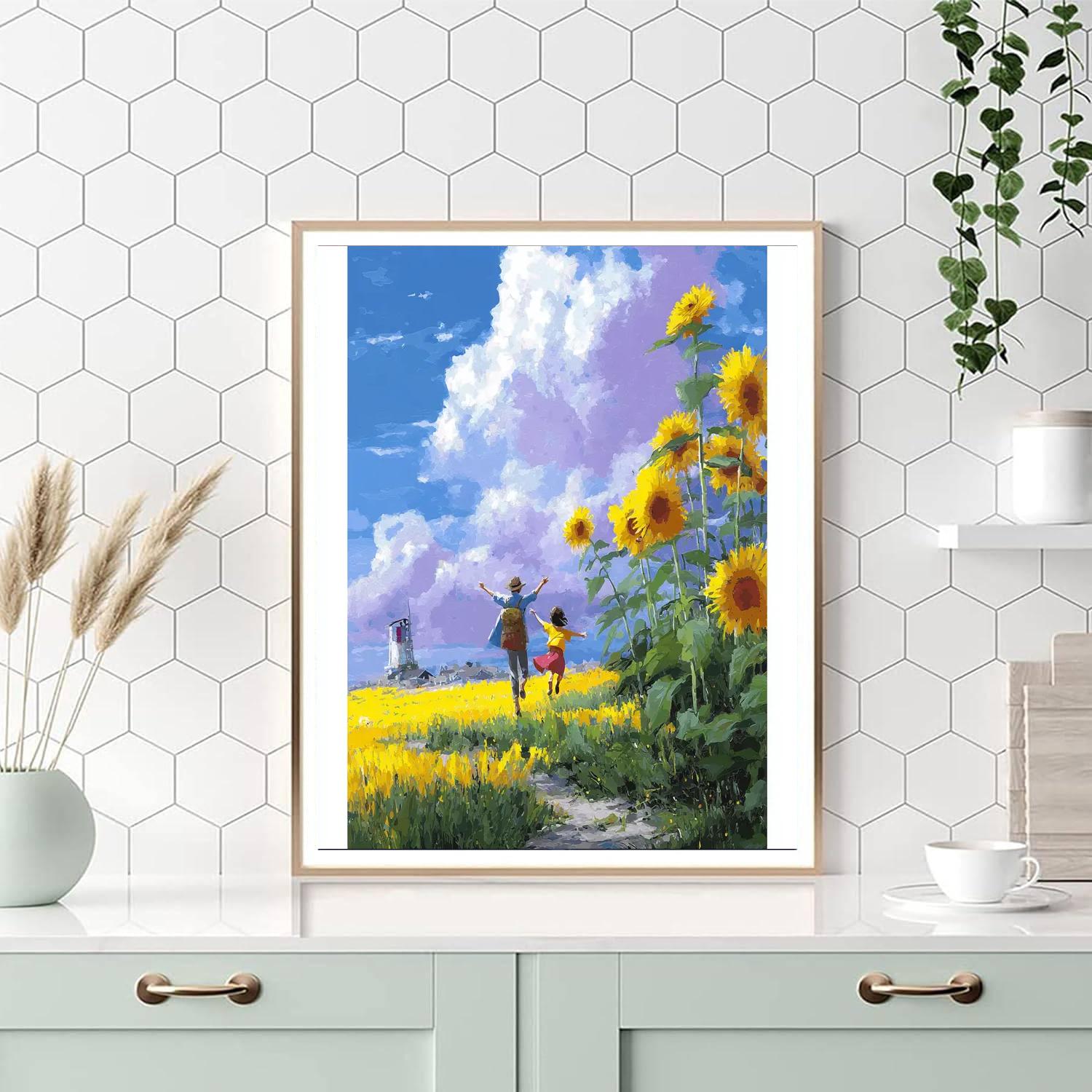 Fields Of Motherly Joy Paint By Number