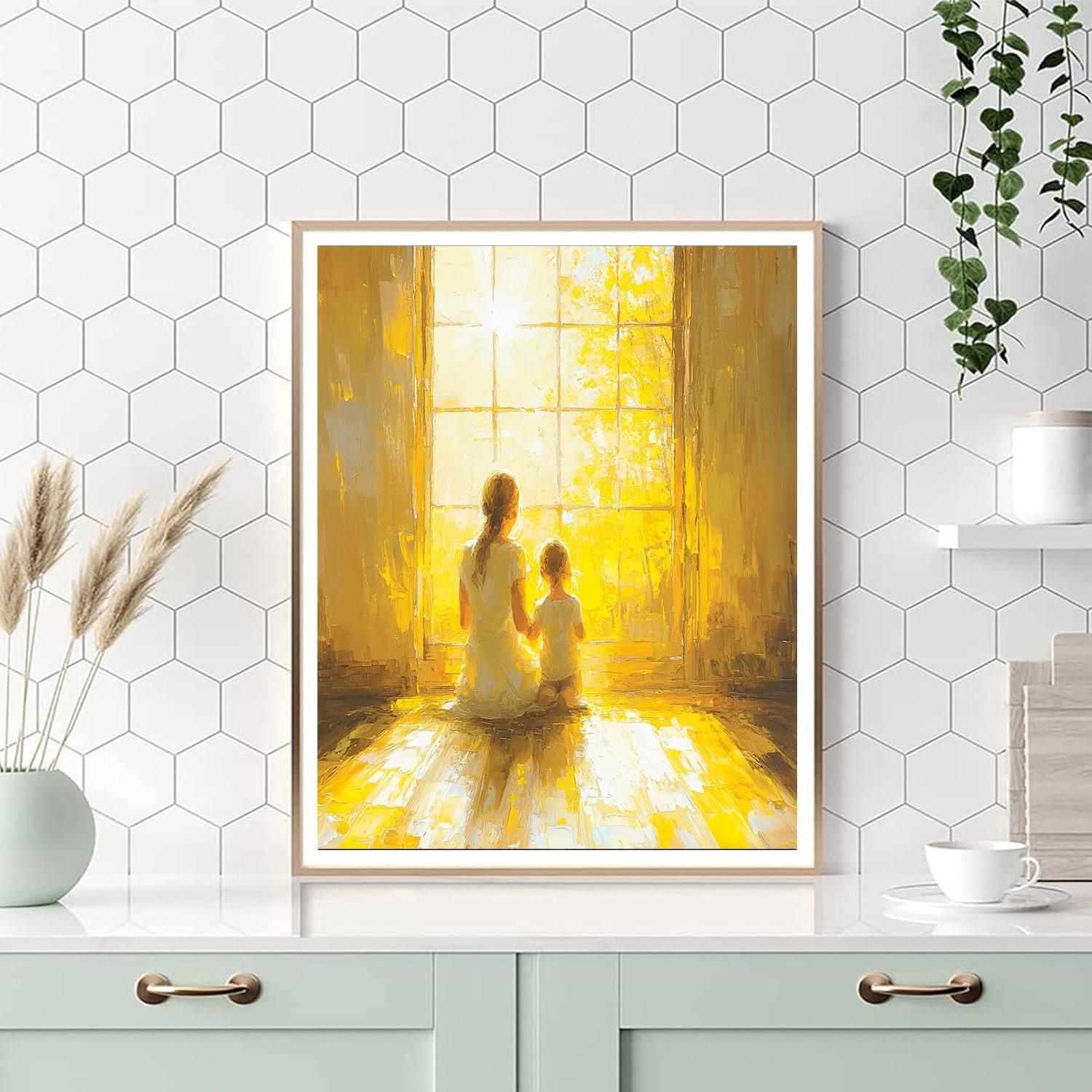 Rays Of Motherly Love Paint By Number