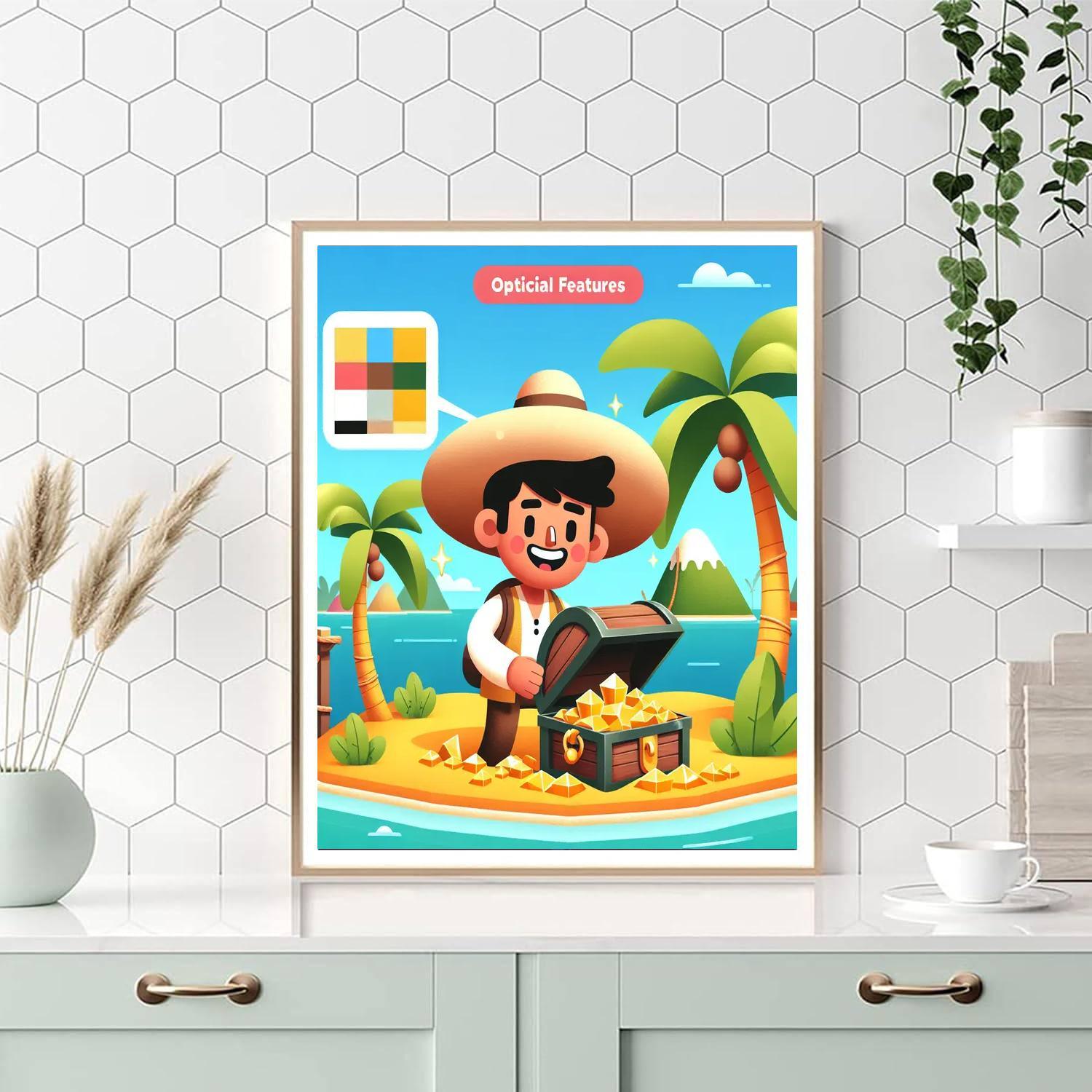 Island Adventure Quest Paint By Numbers Kits