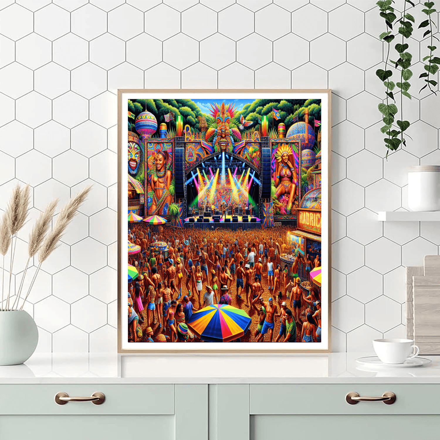 Lollapalooza Brazil Paint By Color