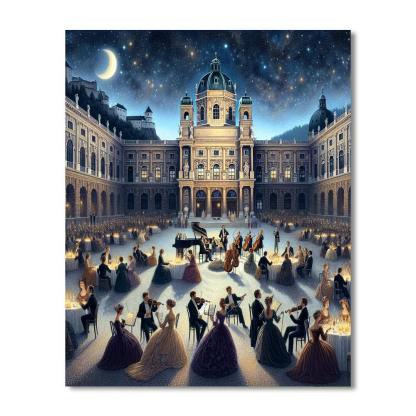 Salzburg Festival - Salzburg Paint By Numbers Art