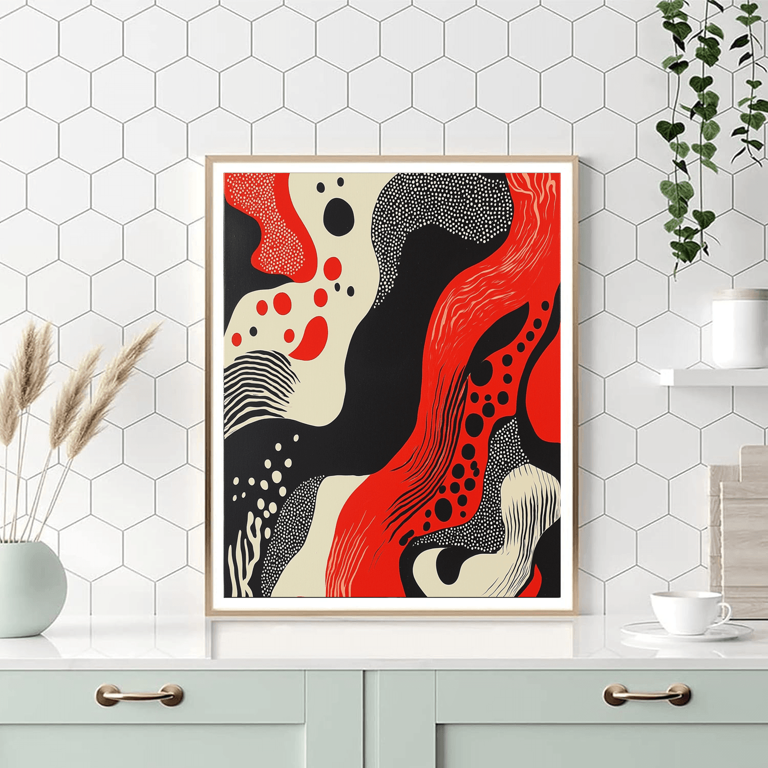 Yayoi Kusama Inspired Patterns Of The Universe  Paint By Numbers