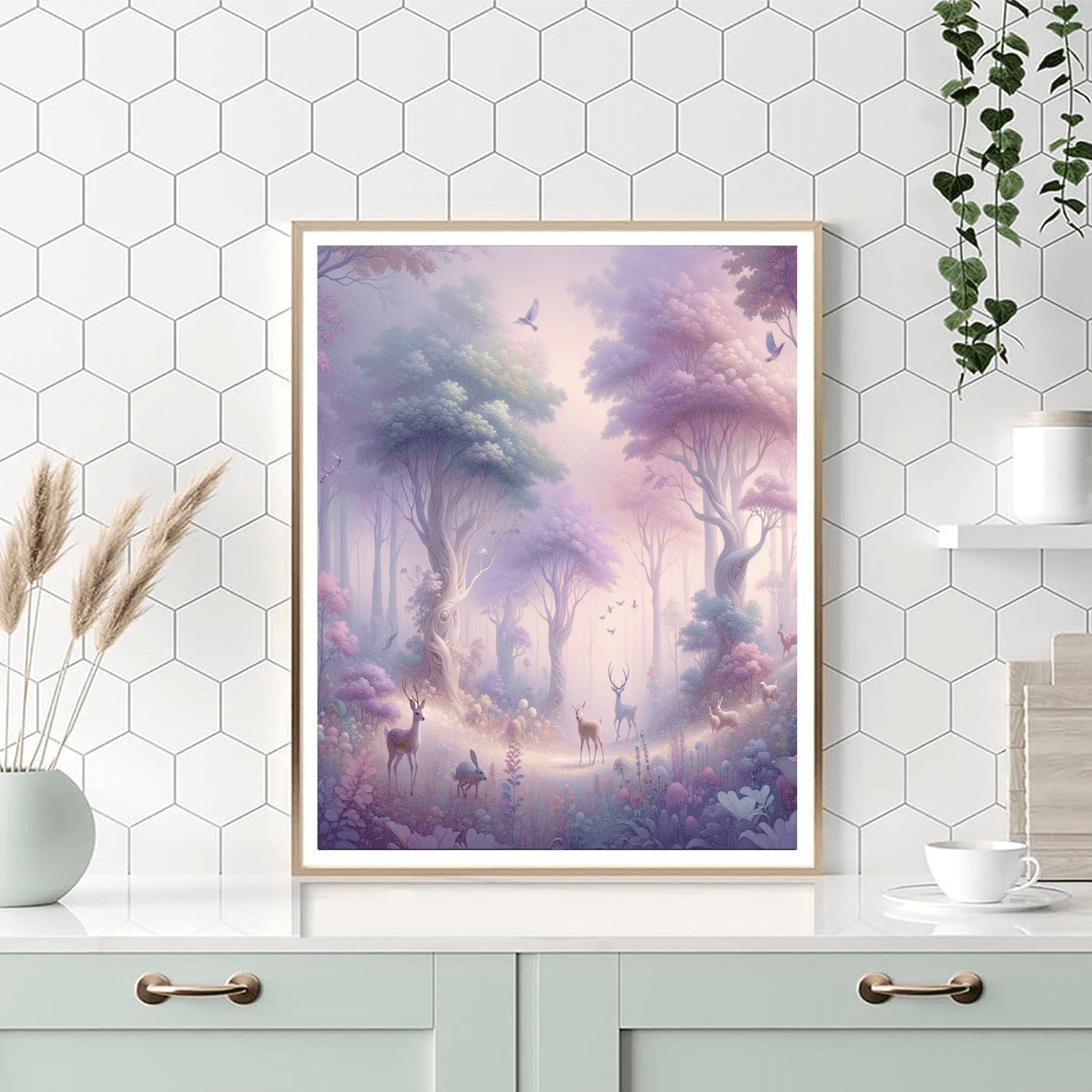 Magical Woodland Fauna Numbered Painting Kits