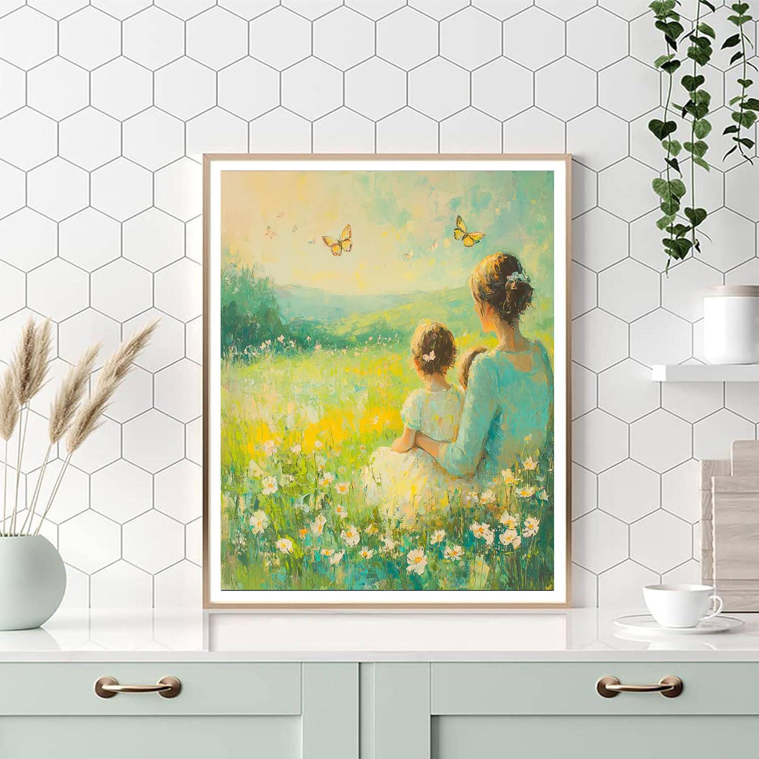 Mother's Love In Nature Paint By Number