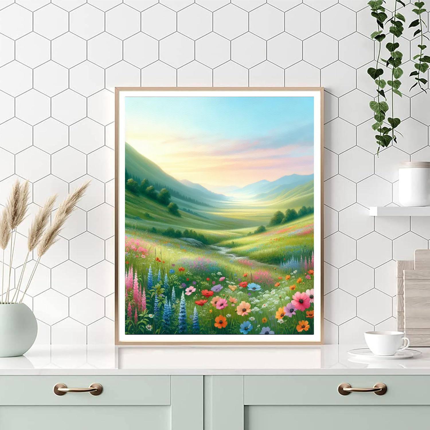 Mystical Meadow Morning Numbered Painting Kits