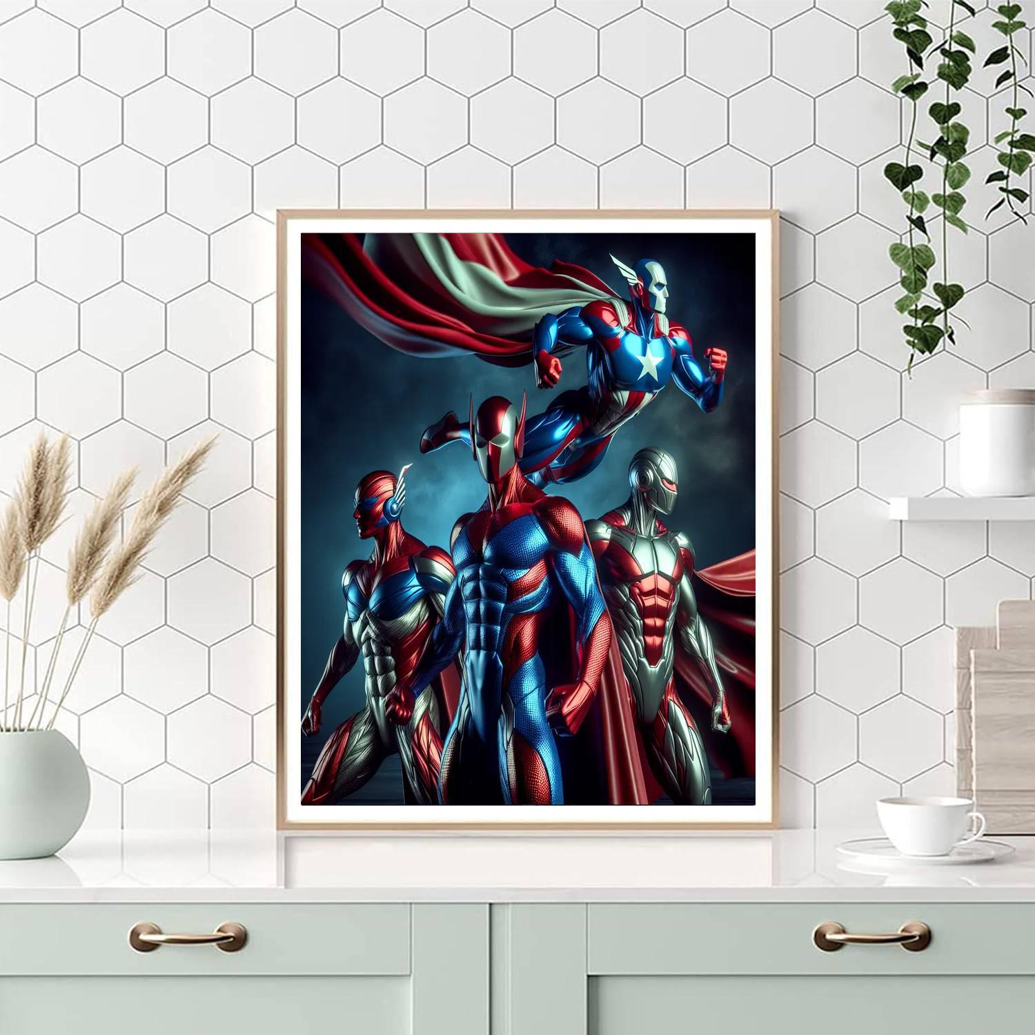 Marvel's Heroic Legacy Numbered Painting Kits