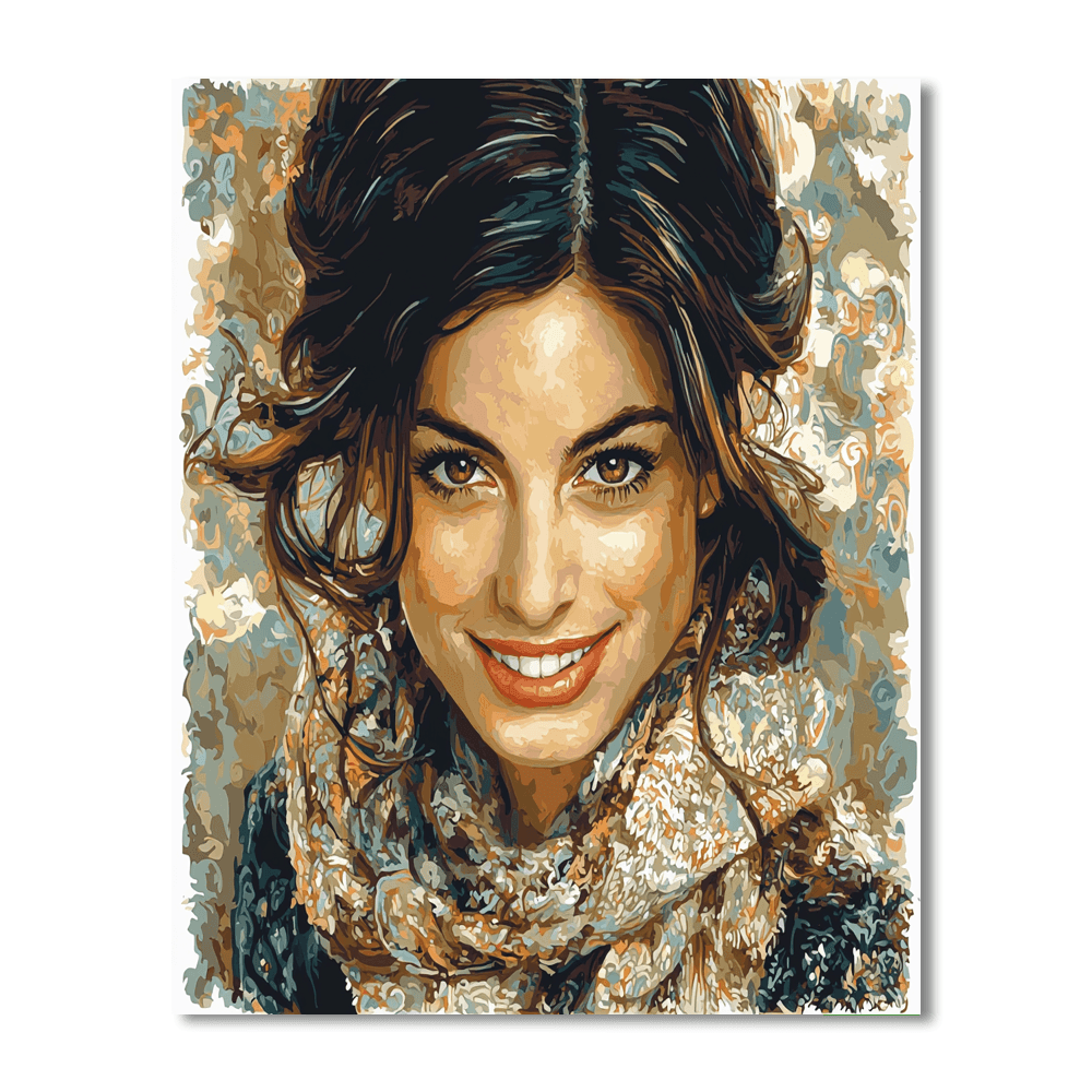 Anne Hathaway: The Radiant Elegance Of Hollywood's Darling Painting By Numbers Kit