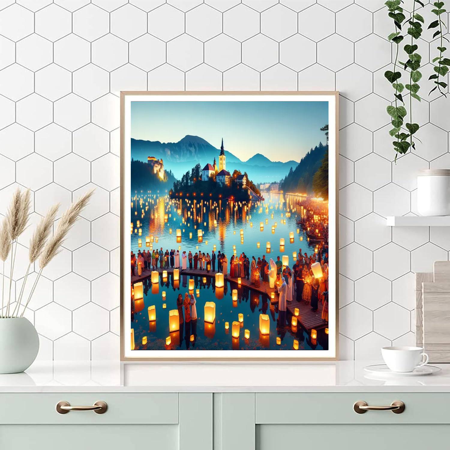 Bled Days - Slovenia Paint By Numbers Kits