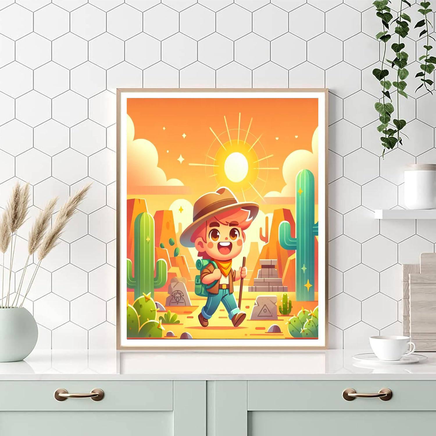 Desert Adventure Journey Paint By Numbers Kits
