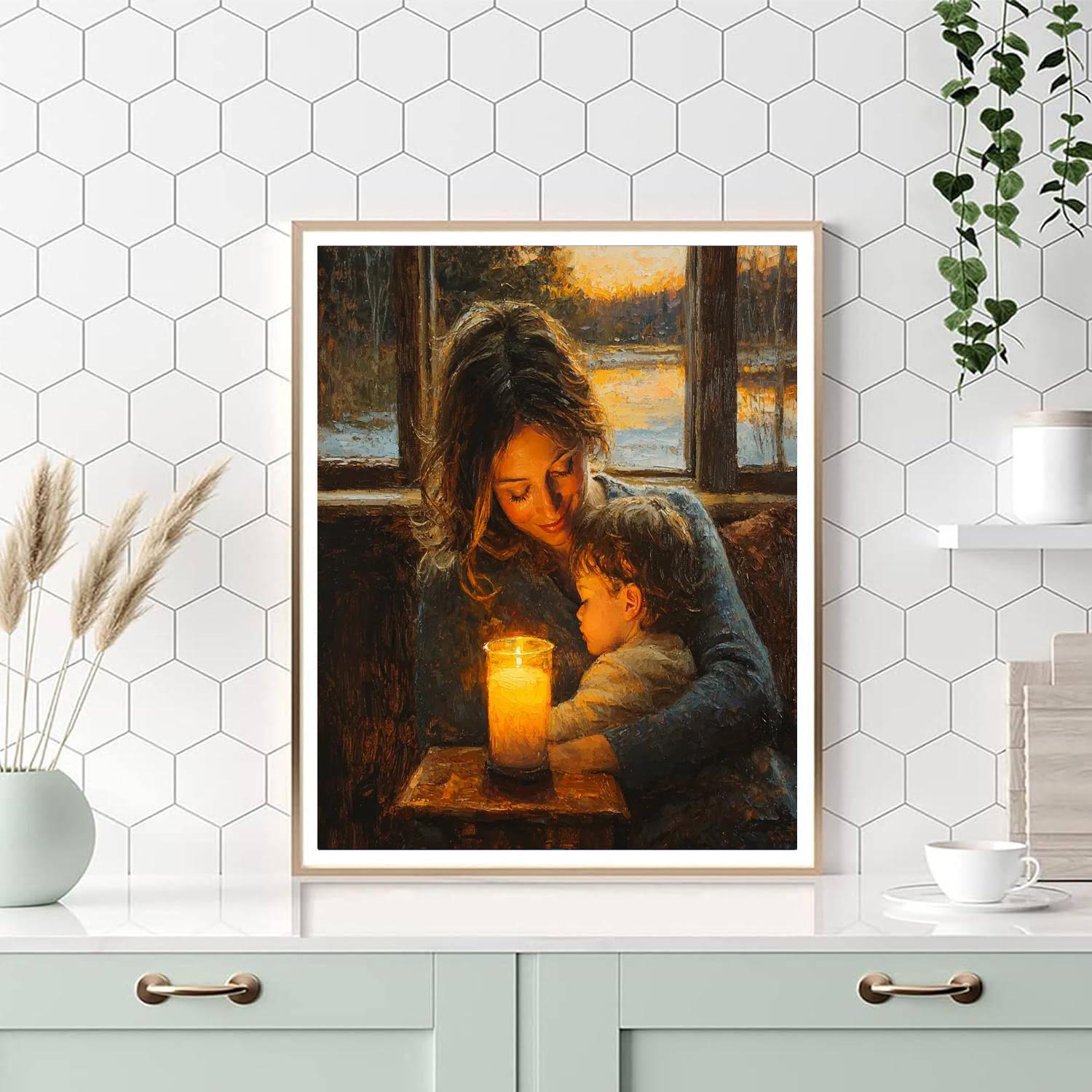 Infinite Mother's Light Numbered Painting Kits