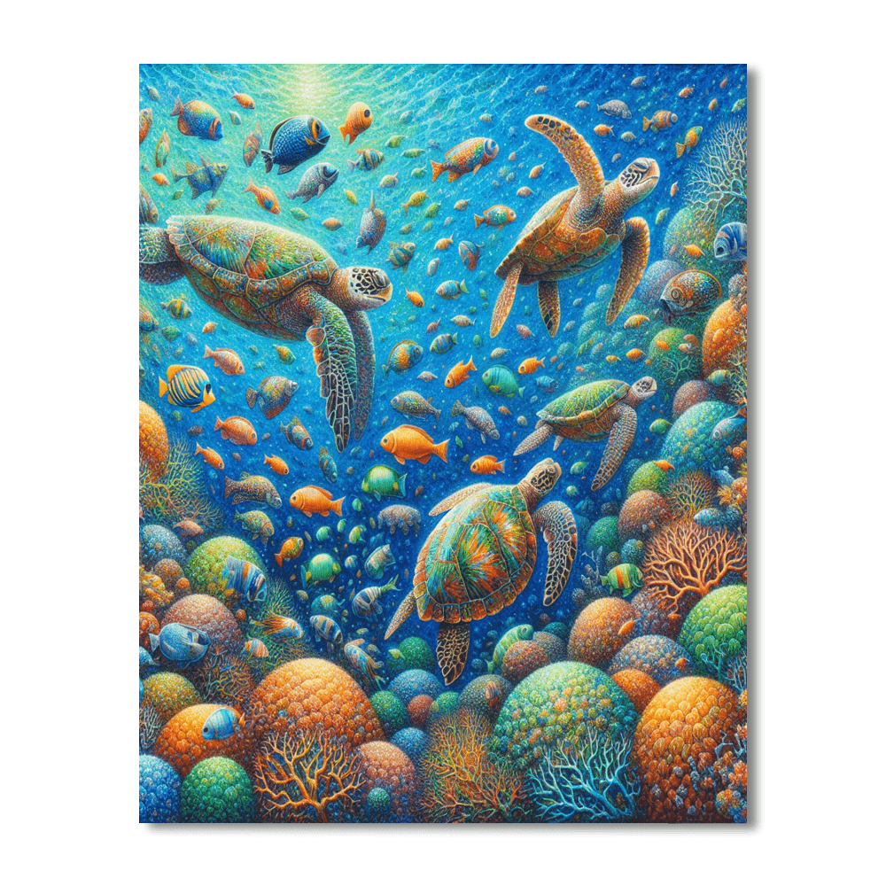 Mystical Ocean Odyssey Paint By Numbers Kits