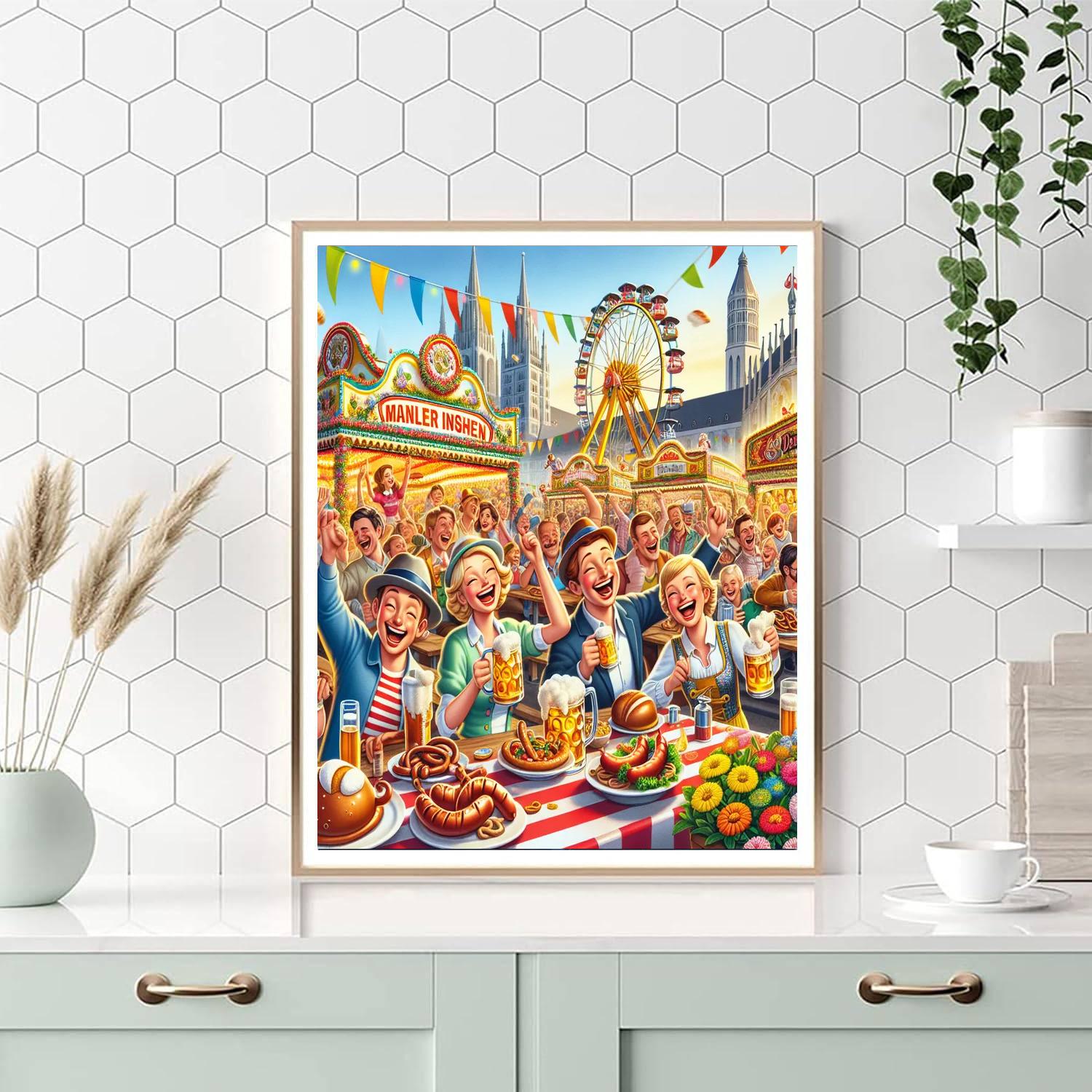 Fruehlingsfest Paint By Numbers