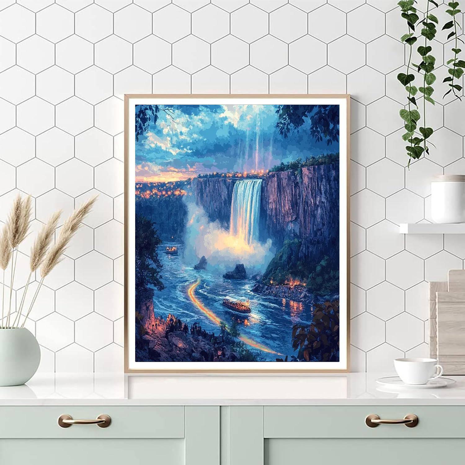 Niagara Falls - Canada/usa Numbered Painting Kits