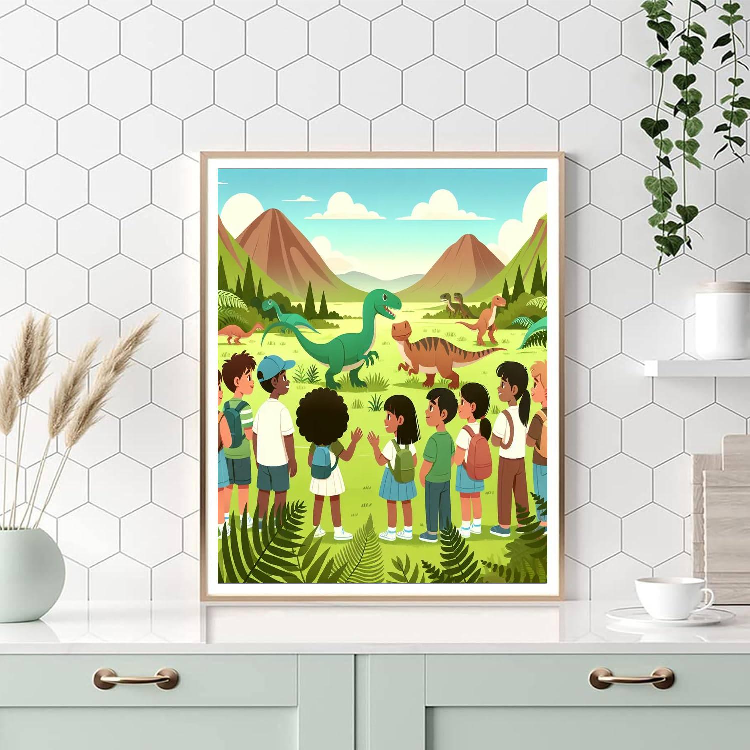 Dinosaur Valley Discovery Paint By Number